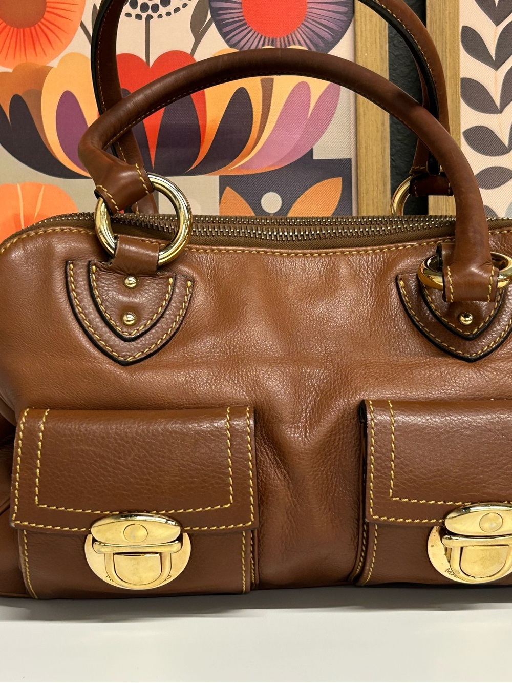 Vintage Marc Jacobs leather Blake bag